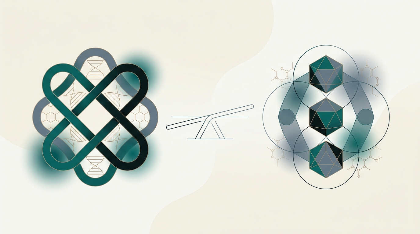 Editorial illustration for Mounjaro vs Ozempic: Mechanism, SURPASS-2 Results & Dosing (2026) — PeptidePanel